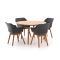 Hartman Sophie Studio ø 120cm  dining tuinset 5-delig