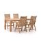 Sunyard Corby/Oxford 200cm dining tuinset 5-delig