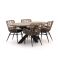 Intenso Asti/Rough-Y Ellips 200cm dining tuinset 5-delig