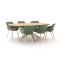 Hartman Le Soleil Element/Stephanie 240cm dining tuinset 7-delig