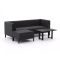 Hartman Dion chaise longue loungeset 3-delig