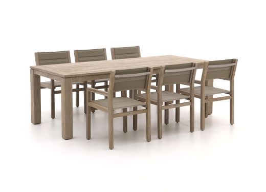 Apple Bee Del Mar 240cm dining tuinset 7-delig