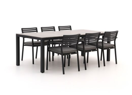 Bellagio Rumo/Fidenza 220cm dining tuinset 7-delig