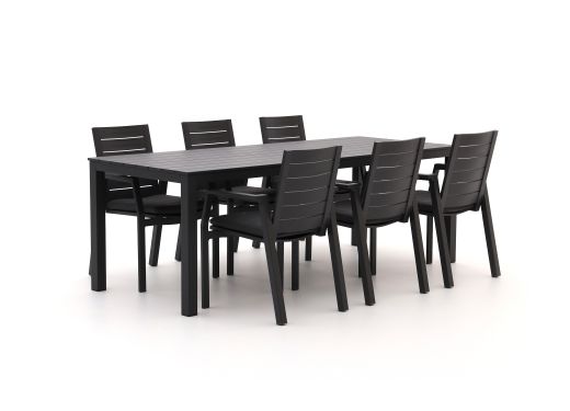 Bellagio Leggo/Menzano 220cm dining tuinset 7-delig stapelbaar