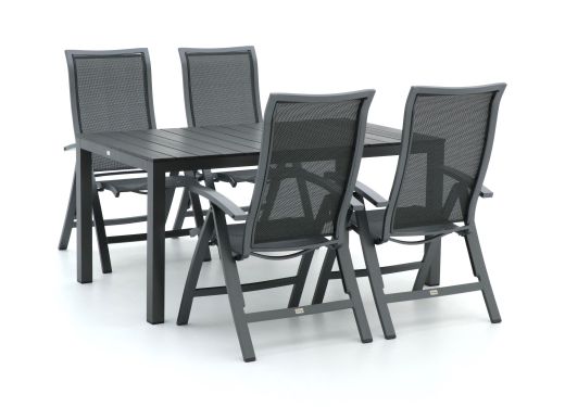 Bellagio Lugo/Fidenza 160cm dining tuinset 5-delig verstelbaar