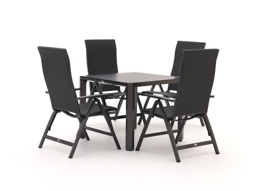 Bellagio Avio/Mirato 90cm dining tuinset 5-delig verstelbaar