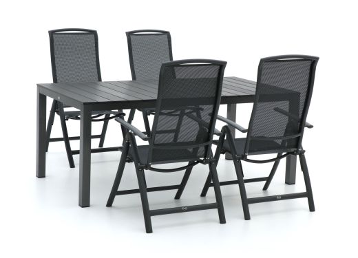 R&S Design Capri/Fidenza 183cm dining tuinset 5-delig verstelbaar