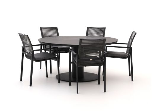 Bellagio Rosia/La Fonte ø 150cm dining tuinset 6-delig