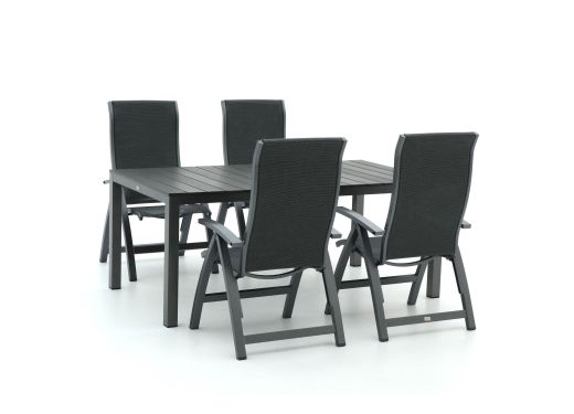 Bellagio Fermo/Fidenza 183cm dining tuinset 5-delig verstelbaar